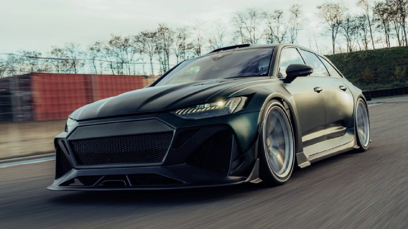 Уникальный ателье-тюнинг: седан Audi RS6 с мощностью 1100 л.с. Уникальный ателье-тюнинг: седан Audi RS6 с мощностью 1100 л.с.