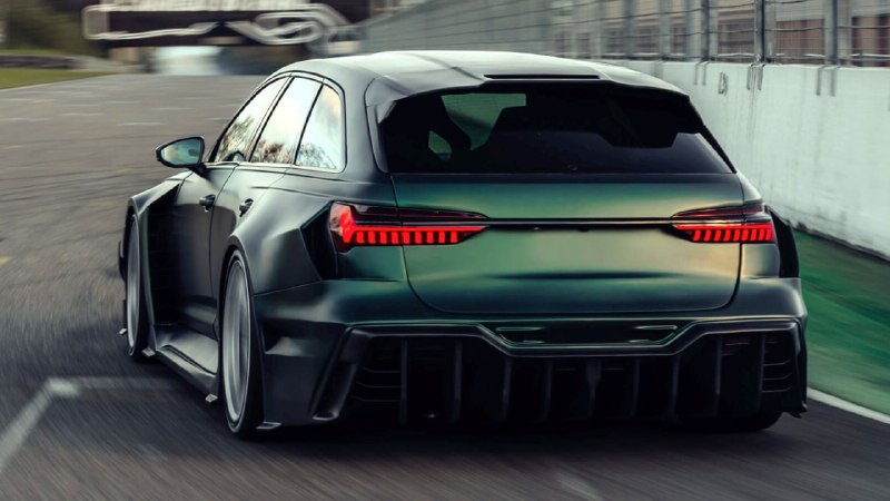 Уникальный ателье-тюнинг: седан Audi RS6 с мощностью 1100 л.с. Уникальный ателье-тюнинг: седан Audi RS6 с мощностью 1100 л.с.