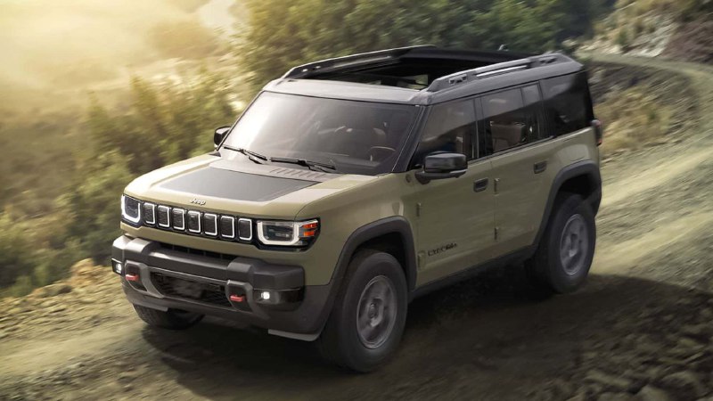 Новый электрический внедорожник Jeep Recon представлен на рынке