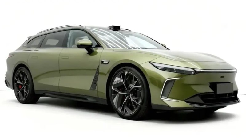 Первые изображения нового универсала Exeed ES GT Touring Edition