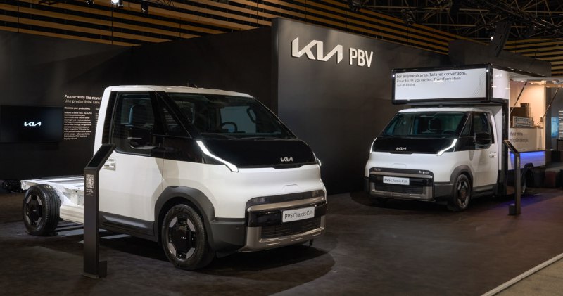 Kia выпустила новую коммерческую версию электрованета PV5 с улучшенными характеристиками Kia выпустила новую коммерческую версию электрованета PV5 с улучшенными характеристиками