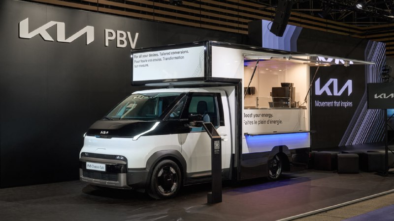 Kia выпустила новую коммерческую версию электрованета PV5 с улучшенными характеристиками Kia выпустила новую коммерческую версию электрованета PV5 с улучшенными характеристиками