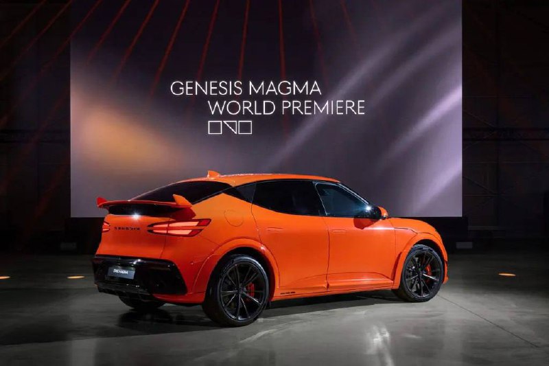 Электрокроссовер Genesis GV60 Magma с режимом дрифта и высокой производительностью Электрокроссовер Genesis GV60 Magma с режимом дрифта и высокой производительностью