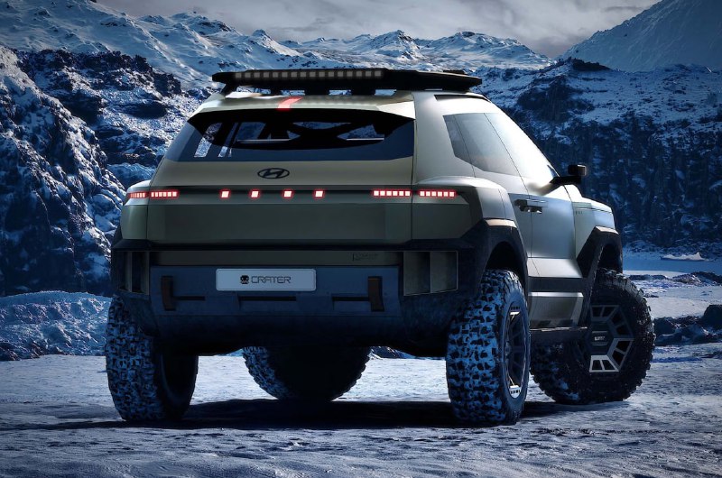 Hyundai презентовала экстремальный внедорожный концепт Crater Hyundai презентовала экстремальный внедорожный концепт Crater