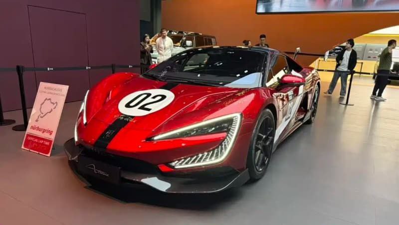 Объявлен гиперкар Yangwang U9 Xtreme с рекордным временем на Нюрбургринге Объявлен гиперкар Yangwang U9 Xtreme с рекордным временем на Нюрбургринге