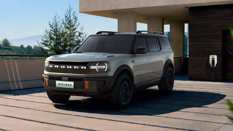 Китайская премьера электрифицированного Ford Bronco: крупногабаритный кроссовер с гибридной и электробилем версией Китайская премьера электрифицированного Ford Bronco: крупногабаритный кроссовер с гибридной и электробилем версией