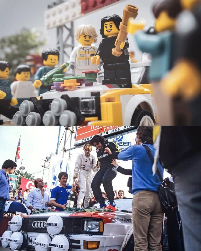 Доминик Фрейзер воссоздает легенды ралли из LEGO Доминик Фрейзер воссоздает легенды ралли из LEGO