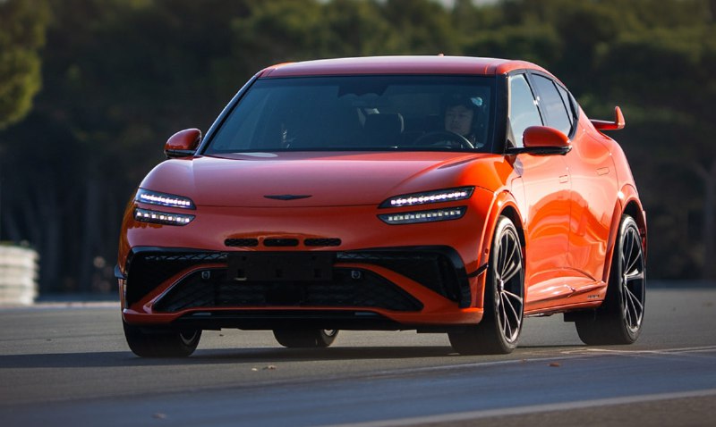 Новый электрокроссовер Genesis GV60 Magma с мощностью 650 лошадиных сил