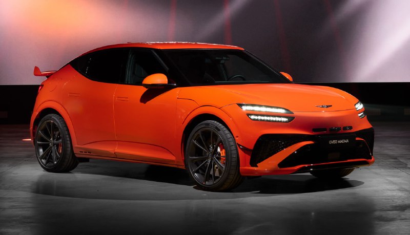 Новый электрокроссовер Genesis GV60 Magma с мощностью 650 лошадиных сил