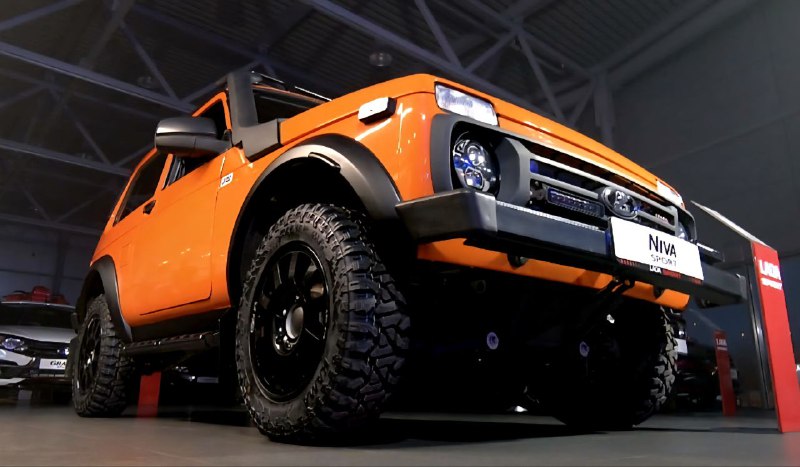 Обновленный внедорожник LADA Niva Sport в версии Silk Way Обновленный внедорожник LADA Niva Sport в версии Silk Way