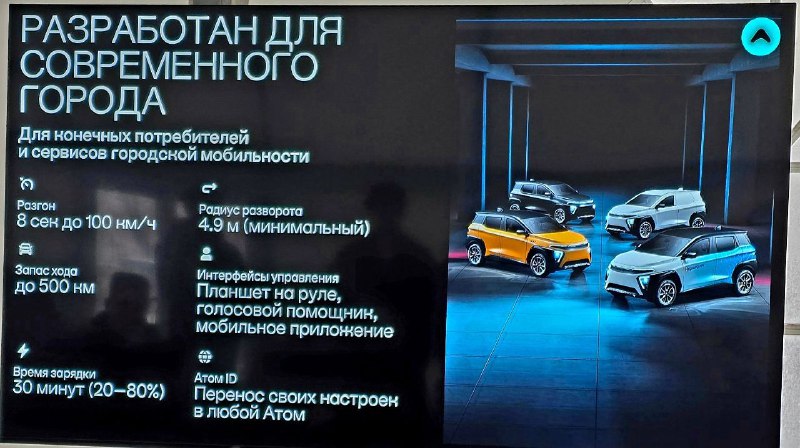 Новый электромобиль Atom: первые детали и дата выхода
