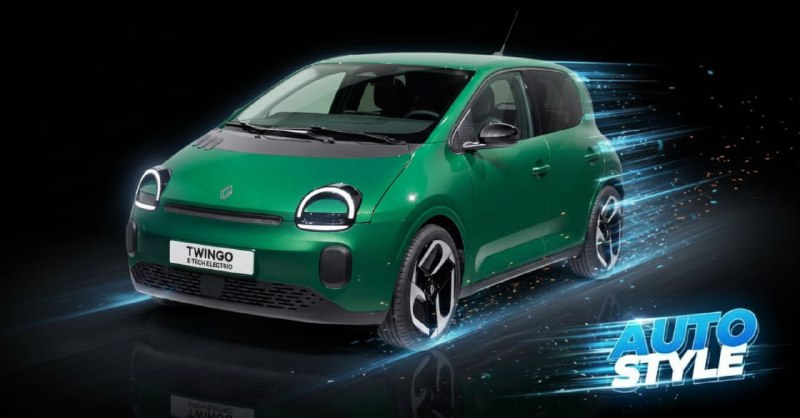 Renault представила компактный городской электромобиль Twingo E-Tech