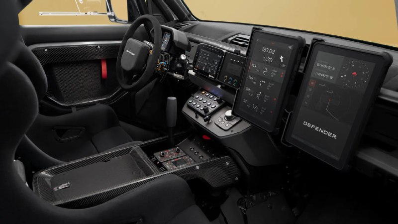 Land Rover представил гоночный Defender для участия в «Дакара-2026» Land Rover представил гоночный Defender для участия в «Дакара-2026»