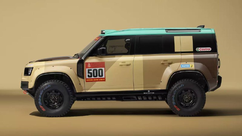 Land Rover показал безумный Defender — раллийный Dakar D7X-R, созданный для «Дакара» 2026 года.