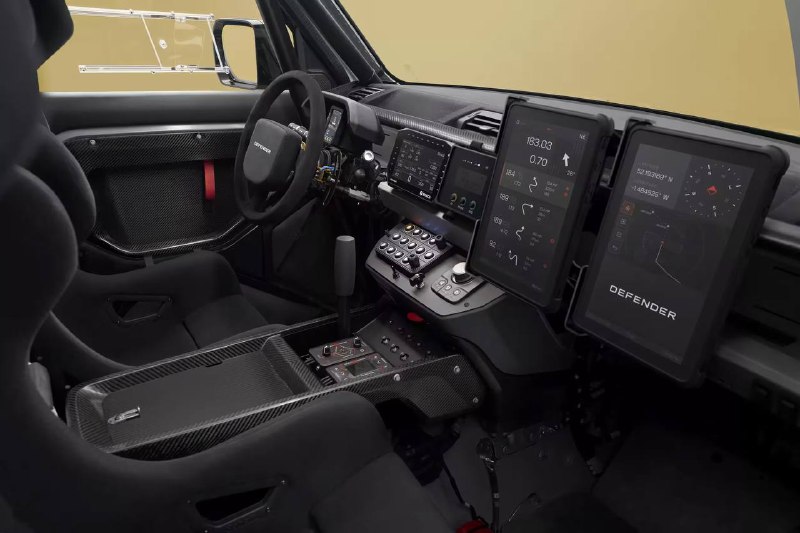 Land Rover показал безумный Defender — раллийный Dakar D7X-R, созданный для «Дакара» 2026 года.