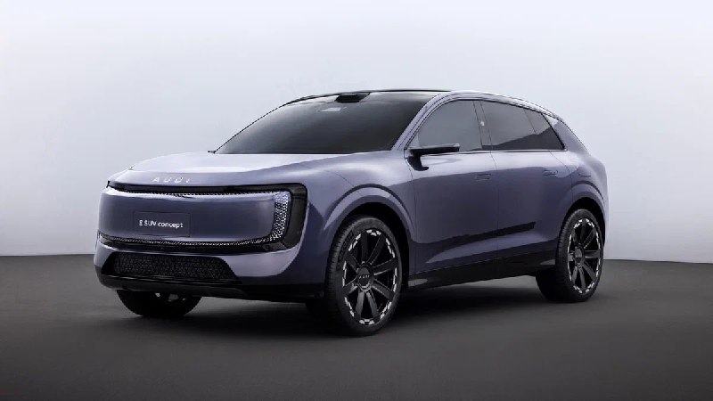 Audi представила электрический кроссовер E-SUV с мощностью 680 л.с. и дальностью более 700 км