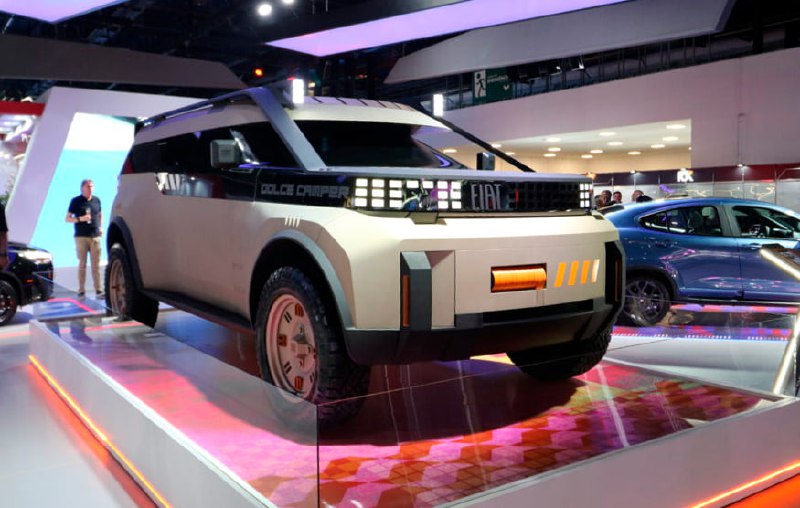 Новый концепт Fiat Dolce Camper — универсальный кемпер для приключений