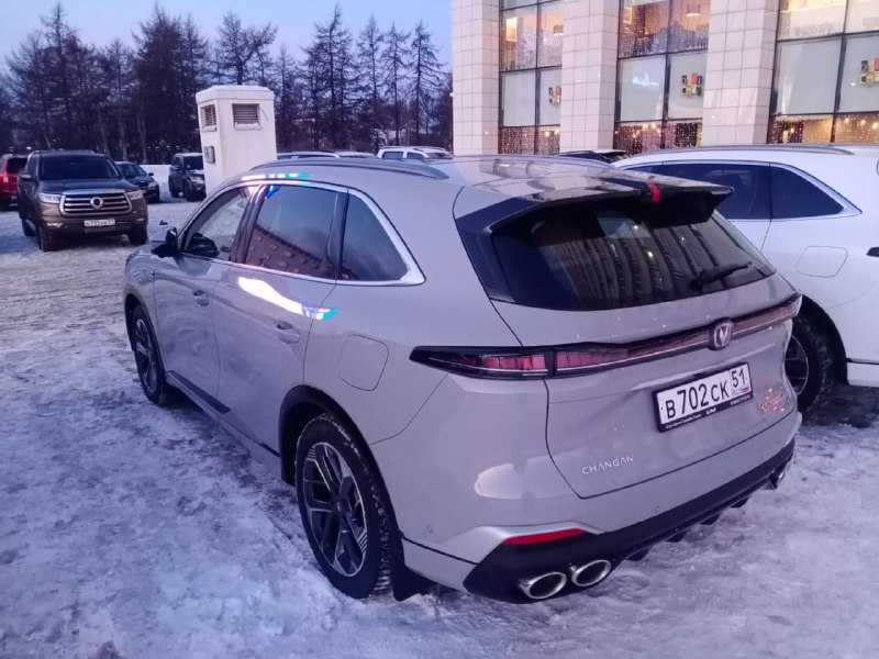 Тестирование нового кроссовера Changan CS75 Plus в условиях суровой северной дороги Тестирование нового кроссовера Changan CS75 Plus в условиях суровой северной дороги