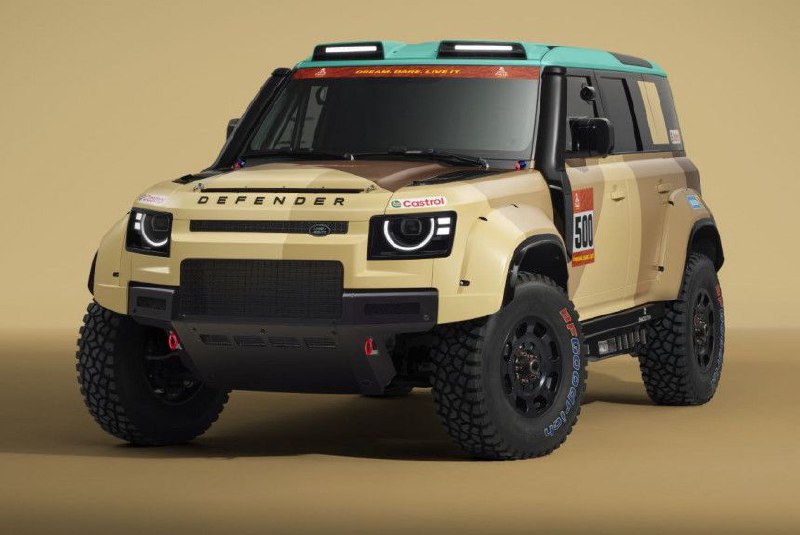 Land Rover Defender готовится к участию в ралли Дакар