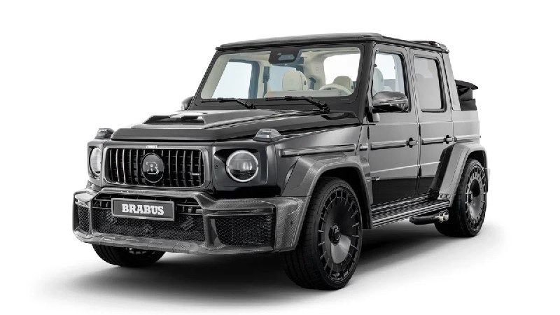 Мощный кабриолет Mercedes-AMG G63 от Brabus: ограниченная серия с 800-сильным двигателем