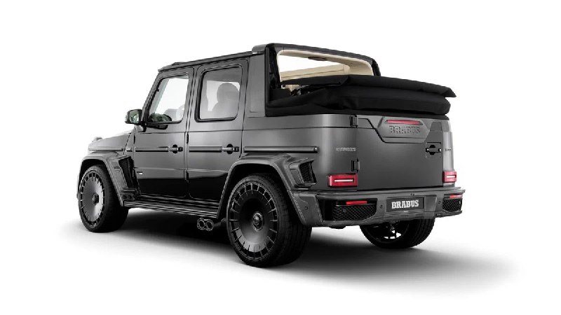 Мощный кабриолет Mercedes-AMG G63 от Brabus: ограниченная серия с 800-сильным двигателем