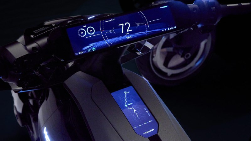 Honda презентовала инновационный электробайк с двумя моторами и современными технологиями Honda презентовала инновационный электробайк с двумя моторами и современными технологиями