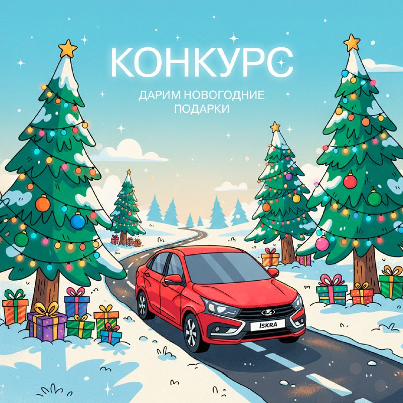 Новогодние предсказания и розыгрыш призов от LADA Iskra Новогодние предсказания и розыгрыш призов от LADA Iskra