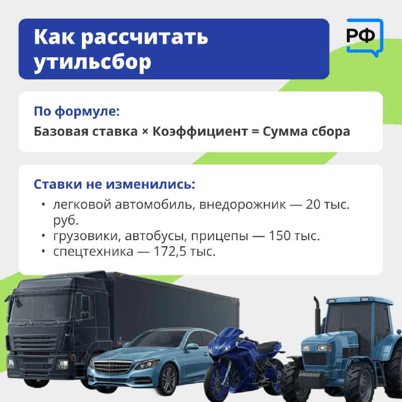 Обновление правил расчёта утилизационного сбора для автомобилей в России Обновление правил расчёта утилизационного сбора для автомобилей в России