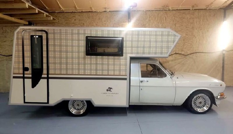 Ретро-стильный автодом на базе легендарной Волги выставили на продажу