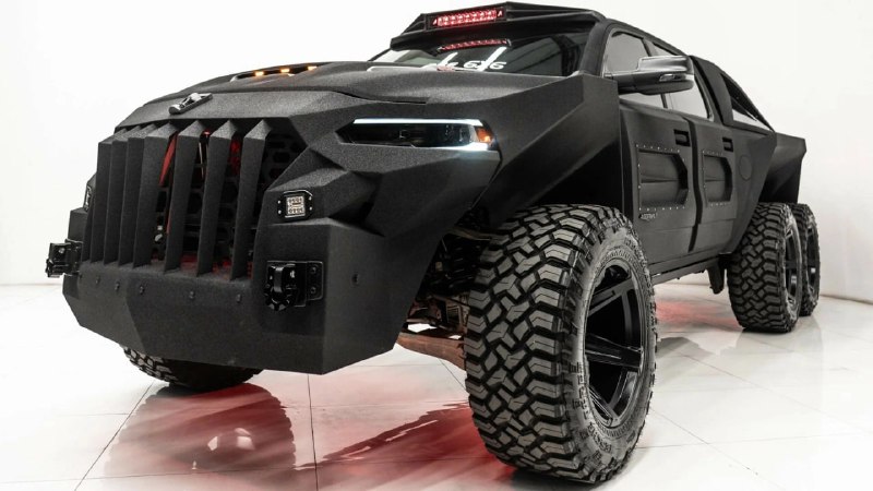 Редкий шестиколёсный внедорожник Ram Juggernault 6×6 выставлен на продажу Редкий шестиколёсный внедорожник Ram Juggernault 6×6 выставлен на продажу