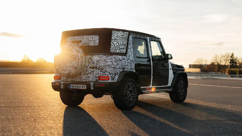 Готовится открытая версия Mercedes-Benz G-класса Готовится открытая версия Mercedes-Benz G-класса