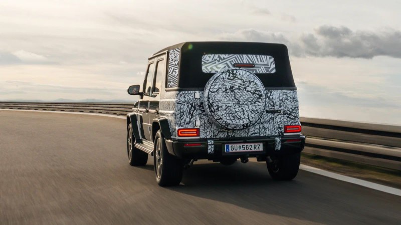 Готовится открытая версия Mercedes-Benz G-класса Готовится открытая версия Mercedes-Benz G-класса