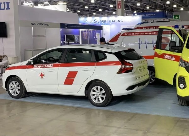 Lada Iskra SW Выпущена в Медицинской Версии для Скорой Помощи и Социального Транспорта