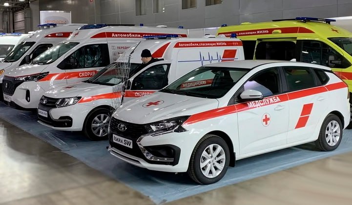 Lada Iskra SW Выпущена в Медицинской Версии для Скорой Помощи и Социального Транспорта