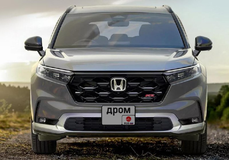 ❗️Honda представила новое поколение кроссовера CR-V для японского рынка 😎Автомобиль там будет предлагаться в двух версиях: базовой и Black Edition с чёрными акцентами на кузове, колёсными дисками 19” и панорамой.