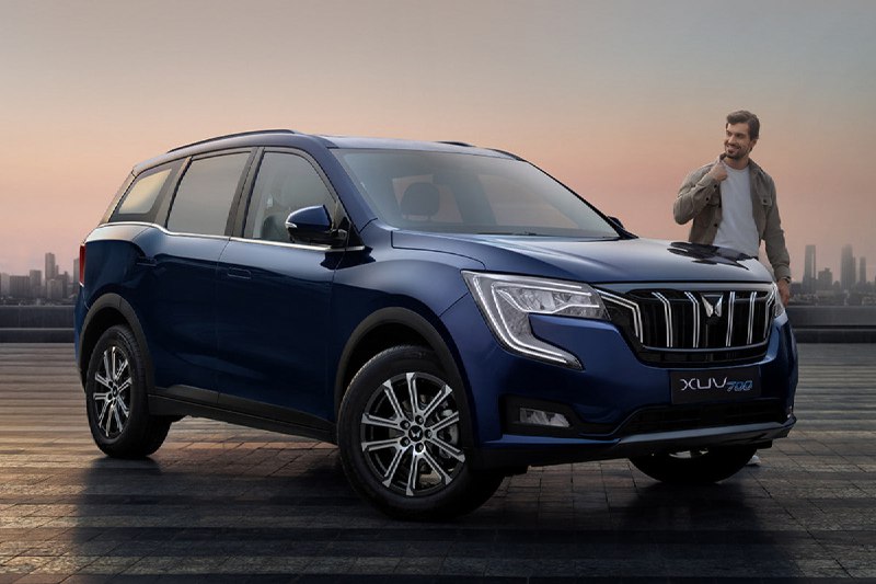 Обновлённая Mahindra XUV700 получит новое название и дизайн Обновлённая Mahindra XUV700 получит новое название и дизайн