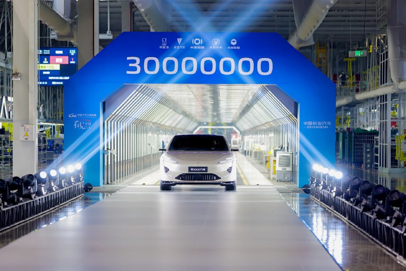 Changan достигает 30 миллионов выпущенных автомобилей и ставит амбициозные цели на будущее