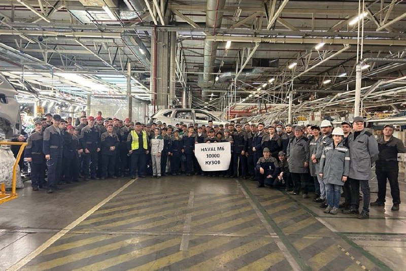 Юбилейный выпуск Haval M6 на калужском заводе: новые достижения и планы на будущее