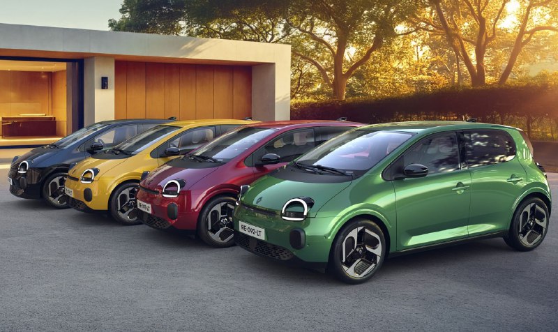 Renault представляет недорогой электромобиль Twingo E-Tech во Франции