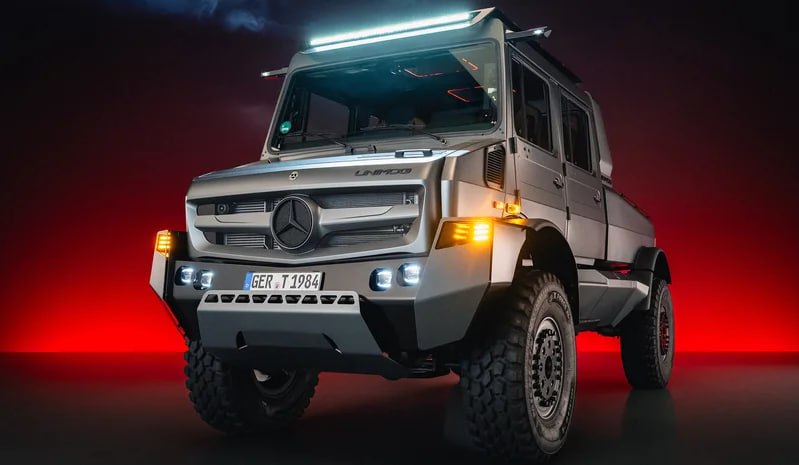 Mercedes преобразовал Unimog в грузовой пикап в честь 80-летия модели Mercedes преобразовал Unimog в грузовой пикап в честь 80-летия модели