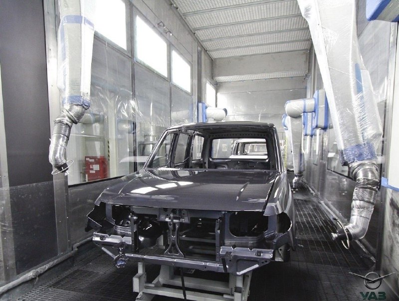 УАЗ повысил устойчивость кузовов 'Патриот' к коррозии с помощью автоматизированных технологий УАЗ повысил устойчивость кузовов 'Патриот' к коррозии с помощью автоматизированных технологий