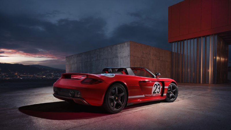 Классический Porsche Carrera GT восстановлен и отправлен в эксплутацию