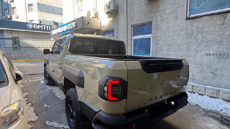 Корейский пикап Kia Tasman: редкое появление на российском рынке Корейский пикап Kia Tasman: редкое появление на российском рынке
