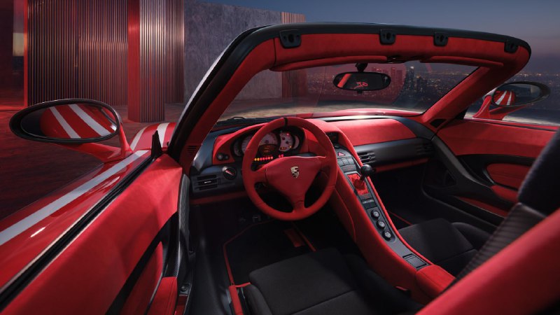 Porsche восстановил уникальный Carrera GT в заводском состоянии