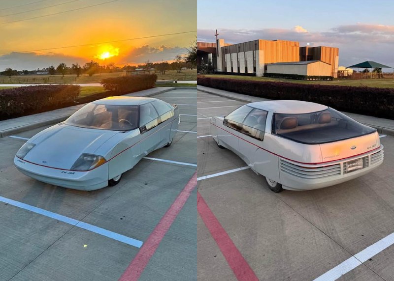 Обнаружен уникальный концепт-кар Ford Probe IV 1983 года