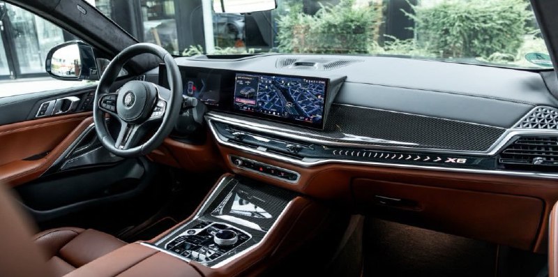 Тюнингованная BMW X6 от Manhart: повышенная мощность и агрессивный стиль