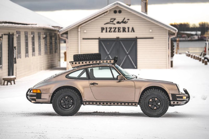 Классический Porsche 911 SC 1980 года превращён в уникальный внедорожник для любителей экстремальных условий