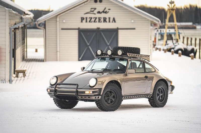 Классический Porsche 911 SC 1980 года превращён в уникальный внедорожник для любителей экстремальных условий