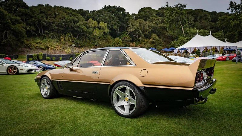 Ретро-кастер Ferrari 412 с модернизацией за 1,8 миллиона долларов Ретро-кастер Ferrari 412 с модернизацией за 1,8 миллиона долларов