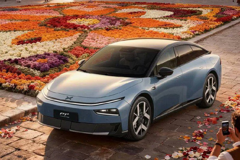 XPeng представила обновлённый электроседан P7+ для глобального рынка